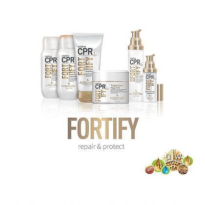 Fortify repair and protect damaged distressed hair