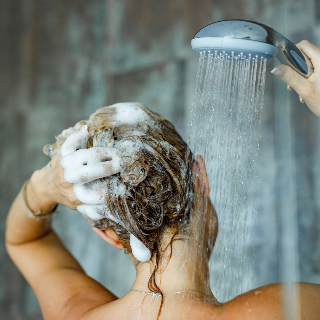 Effects of washing hair too often during warmer weather.